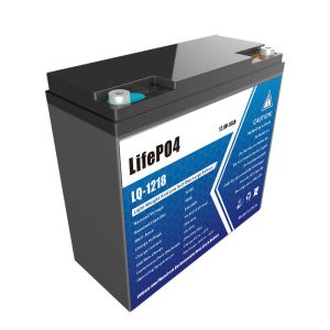 High Performance Lifepo4 Solar Battery Low Maintenance 12v 18ah