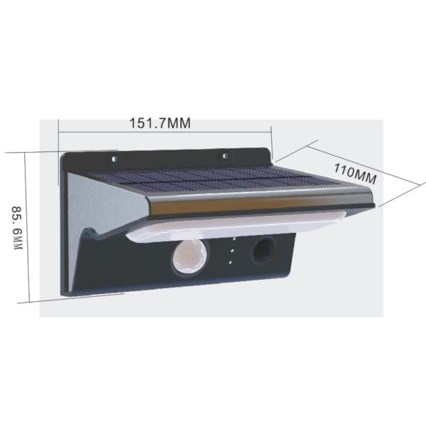 Yard Decorative Waterproof 10LM LED Garden Light Fixtures Motion Sensor