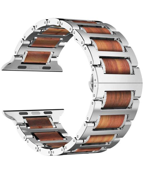 38mm 42mm 44mm Stainless Steel Apple Watch Strap For IWatch