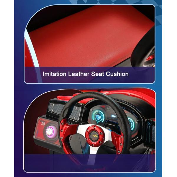 Detailed view of coin mechanism and controls