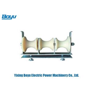 China TYSH80S Nylon Wheel Tri Bundle Stringing Block Rated Load 5kN wholesale