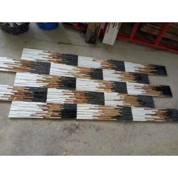 550x150cm Mixed Color Quartzite Stone Veneer Panels