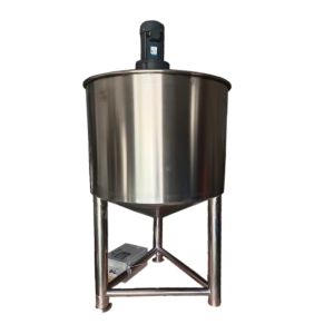 Buy cheap Electric 1000 Liter Single Layer Mixing Tank Cylindrical For Tire Glue from wholesalers