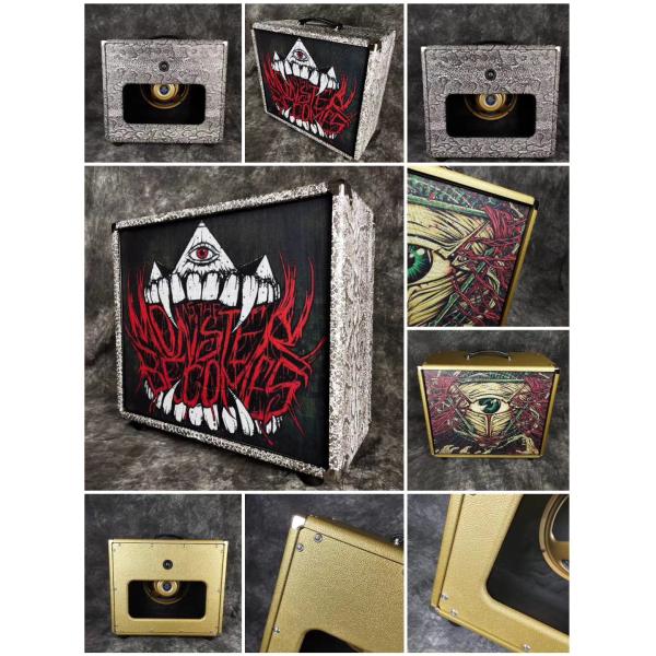 Custom Grand Guitar Bass Amplifier Speaker Cabinet with Kinds Tolex and Speaker Option