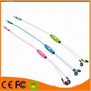 China hot selling el earphone/ el wire earphone/ glow earphone wholesale