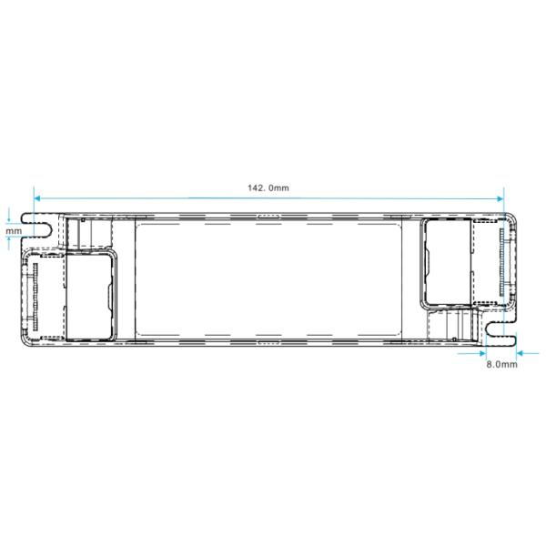 3W 5W 8W Emergency Time Power 1.5h 3h Li-ion Battery 3years Warranty 100-277V AC IP20 LED Emergency Backup Ballast Driver For Street Highbay Down