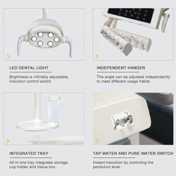 CE Multicolor Electric Dental Chair Practical Comfortable For Surgery