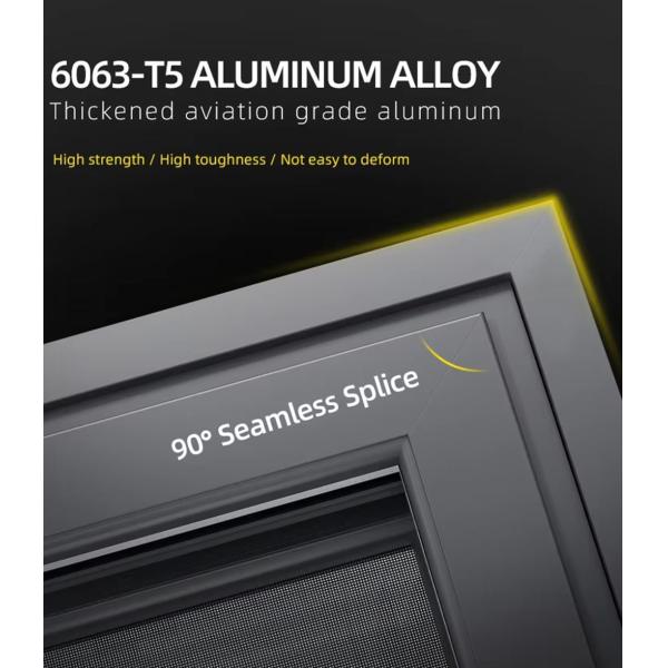 Custom Designed Aluminum Sliding Doors, Soundproof Glass Doors, Energy Saving