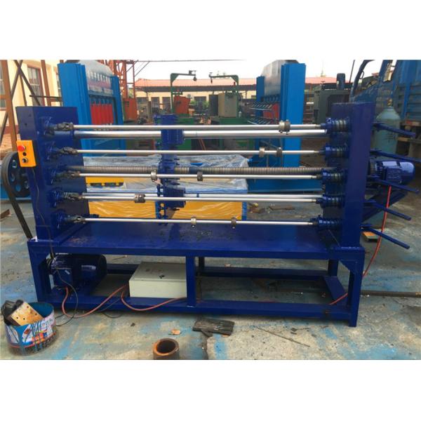 Automatic Wire Coiling Machine , 60m/min Gabion Wire Mesh Machine PLC Control