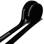 Logo Printed Elastic Webbing 2.5cm Gripper Silicone Elastic Tape