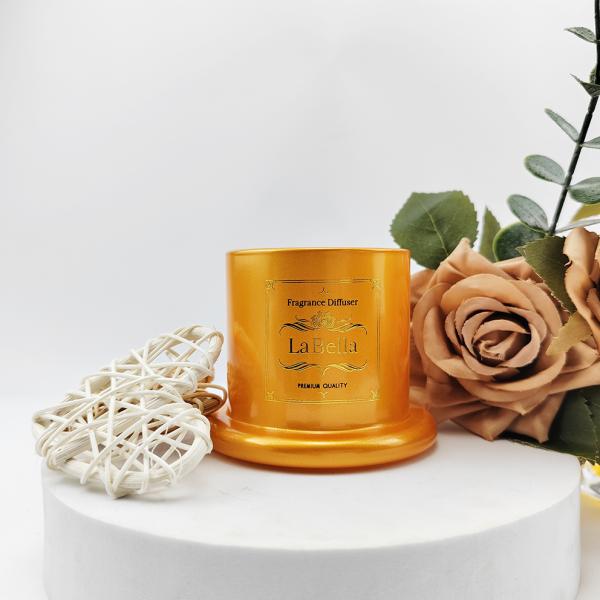 Support Customization Scented Candle 300ML Empty Glass Cup with Glass Body Material