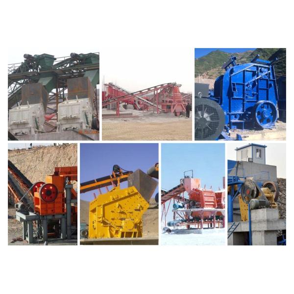 Building Material Mining Crusher Machine For Ore / Cement Full Automatic