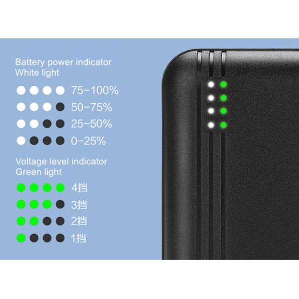 Lithium Polymer Power Bank 12V 10000mAh Battery For Air Conditioned Clothes Fan