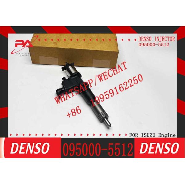 Common rail injector 095000-5512 095000 5515 8-97603415-2 fuel pump injector assembly for Isuzu