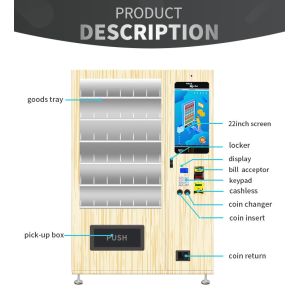 China Journal Note Book Industrial Vending Machine Simple Appearance LED Lighting wholesale
