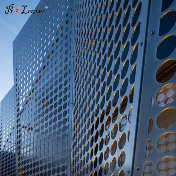 Perforated Aluminum Wall Cladding Panel Sheet Used for Facade Wall
