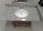 Santa Cecilia Integrated Vanity Tops 22" X 36" with 4" side and black splashes