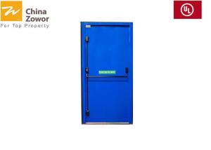 China 1 Hour Fire Rated Self Closing Exit Doors For Commercial Buildings/ Prime Paint Finish/ Size 3' X 7' on sale