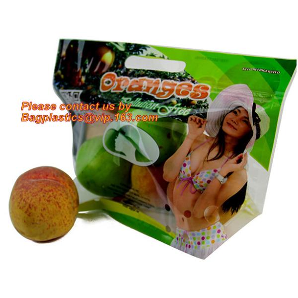 fresh fruit cherry pear package bag with breathing hole, Fruit Grape Cherry Vegetable Packing Protection Bag, Zipper Fru