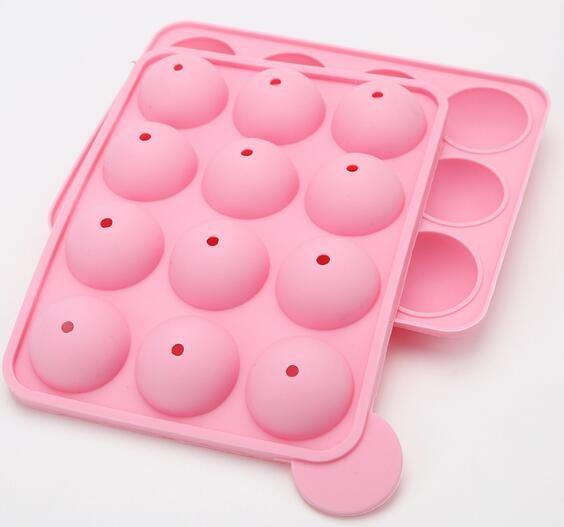 Quality Round shaped reusable silicone molds 12 holes silicone chocolate/candy/soap molds for sale