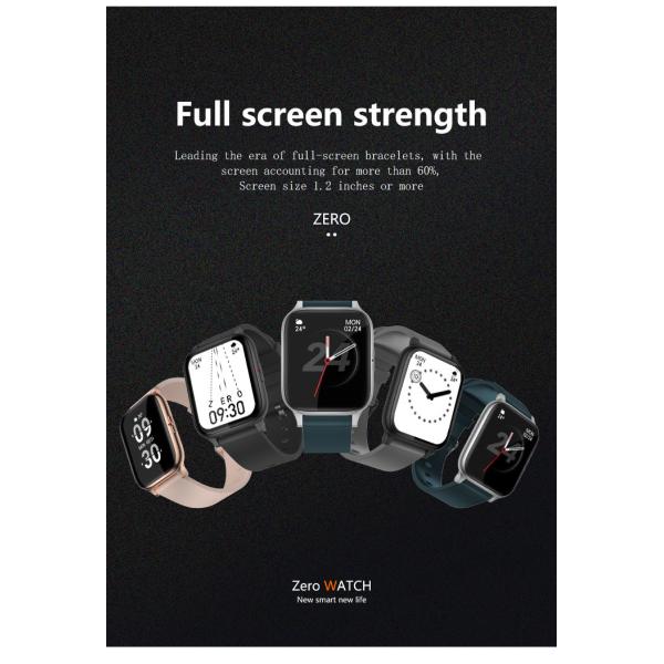 1.7Inch Touch Screen IP68 Waterproof Smartwatch Fitness Tracker Qianrun