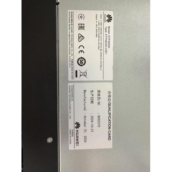 Huawei ETP48200-C5E1 Embedded Communication Switching Power Supply 48V200A Configuration R4850G Module