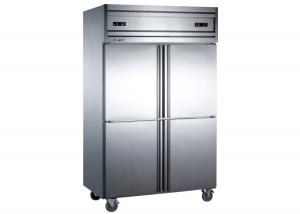 China Commercial Four Door Reach-In Refrigerator and Freezer Dual Temperature Range +6°C to -6°C / -6°C to -15°C on sale