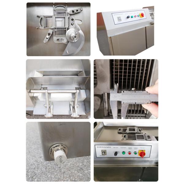 201 Stainless steel Meat Dice Cutting Machine Fresh Meat Cut Machine Square Meat Cut Machine Industrial Meat Cut Machine