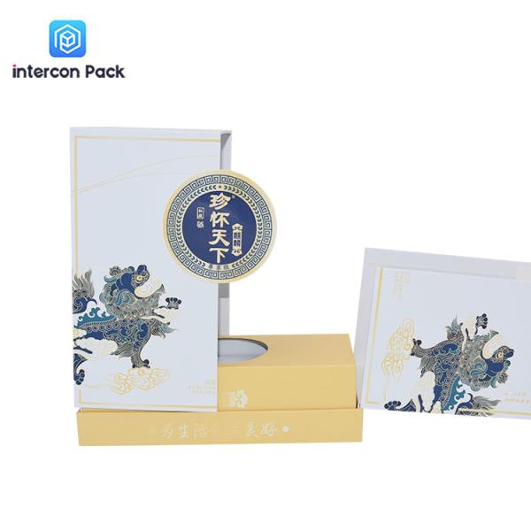 6.34x4.06 Inch Luxury Jewelry Gift Box CMYK Single Bottle Wine Gift Box