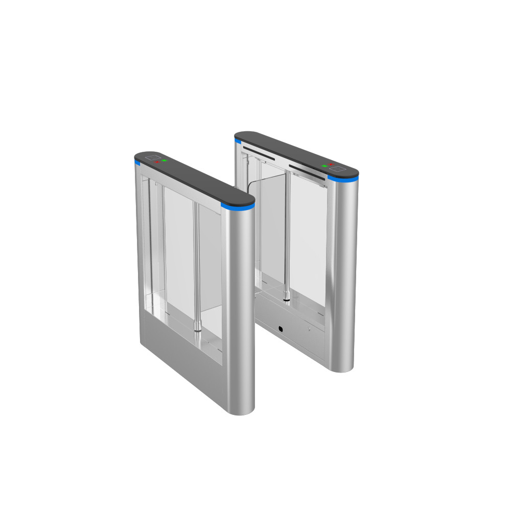 Automatic Intelligent Turnstiles Systems Round Angle Swing Speed Gate Turnstile