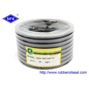 Max Pressure 40MPa Hydraulic Ram Piston Seals NBR PU Material