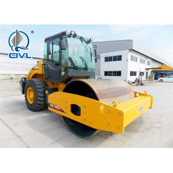 30tons Road Roller Road Maintenance Equipment Yellow Color Vibratory Roller