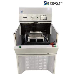 China 220v Ac Flexible Pcb Punching Machine 330× 220mm Plate Area Easy Operation on sale