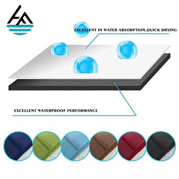 Red SBR Fitted Neoprene Jeep Seat Covers Digital Printing Technology