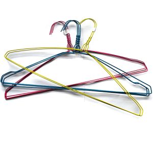 China Low Carbon Steel Heavy Duty 2.1mm Laundry Wire Hanger wholesale