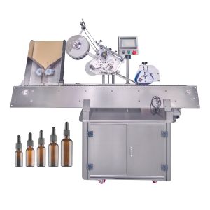 Horizontal Automatic Vial Labeling Machine For 2ml 3ml 5ml 10ml Small Tincture