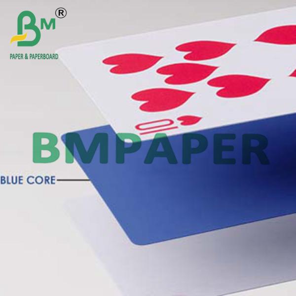 Smooth Finish Professional Standard Playing Card Stock Paper With Blue Core Smooth Finish Professional Standard Playing Card Stock Paper With Blue Core