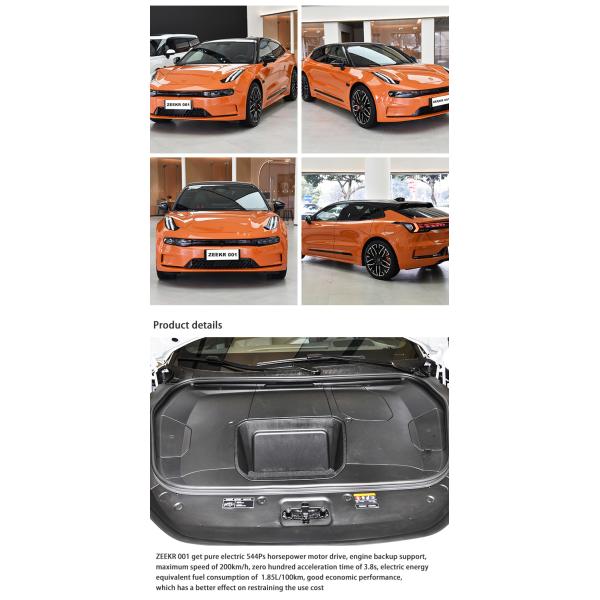 Powerful Fully Electric Sedan EV Cars Cutting Edge 140kwh High Speed