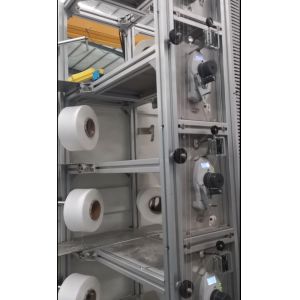 500PPM Pulp SAP Baby Diaper Machinery With Mitsubishi System