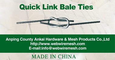 3.5mm Galvanized High Tensile Steel Wire Quick Link Cotton Bale Ties