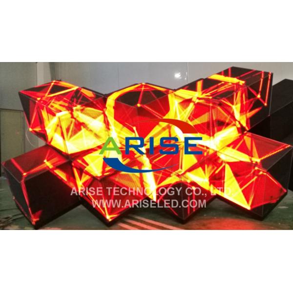 LED Magic Cube/Naked eye 3D LED DJ booth,AirseLED.com,LED Magic Cube(DJ, NightClub)