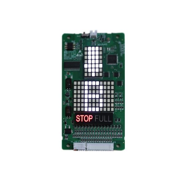 Quality 144 X 72mm White Segment LCD Display For Elevator Monarch 7 Segment Display for sale