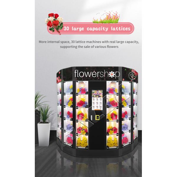 OEM ODM 24 Hour Flower Vending Machine Cooling Locker Vending Machine For Flowers