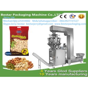 Automatic potato chips Packing Machine with Nitrogen Flushing Bestar packaging