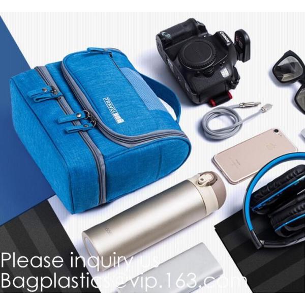 Customized Women/Men Organizer Toiletry Storage Travel Makeup Bag Blank Canvas Cosmetic Bag, bagease, bagplastics