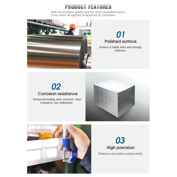 Astm A240 0.5mm Stainless Steel Sheet Cold Rolled Inox Ss Grade 321 For Boiler