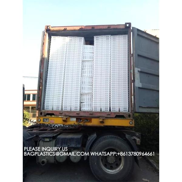 Chicken Cage Turnover Box With Partition Board Chicken Transportation Cage Egg Cage