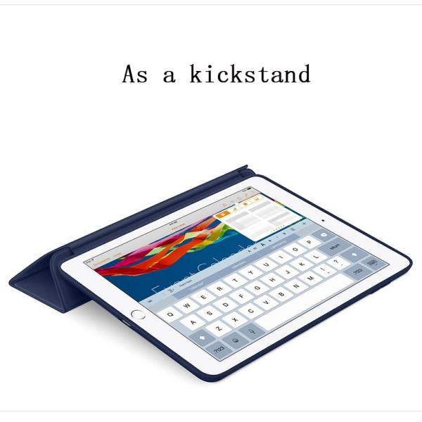 New Mirco Fiber Magnetic Auto Wake SleepTablet Case for New iPad 2017 Leather Case Cover