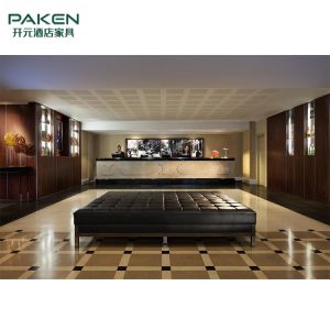 China European Style PU Leather Lobby Furniture Set wholesale