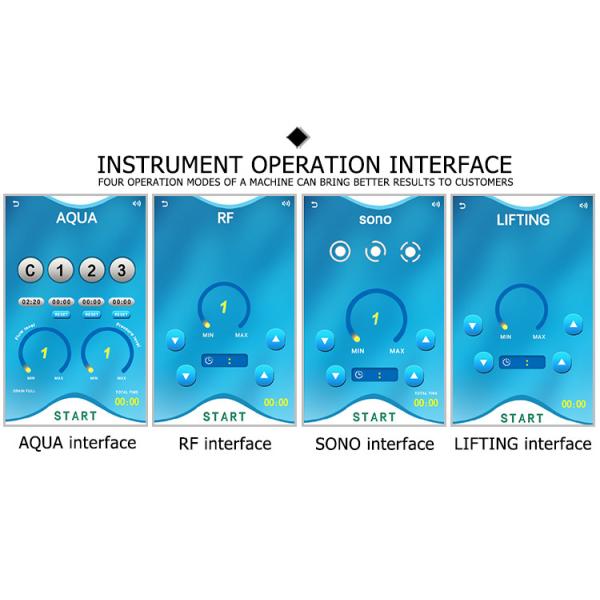 portable hydrafacial water w inface skin aqua peel led hydro facial device for facial treatment